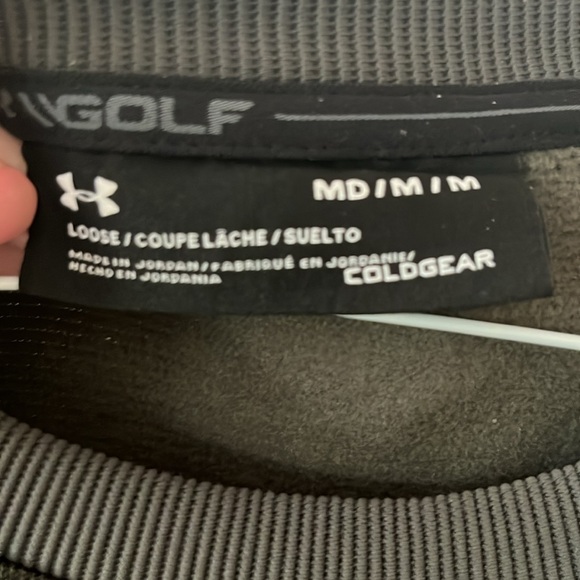 UNDER ARMOUR Men’s Dark Green Sweatshirt - Picture 3 of 7